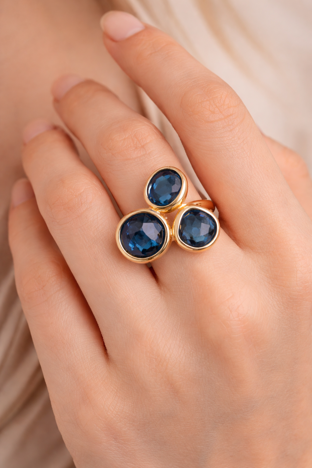 Nocturne Trio Ring