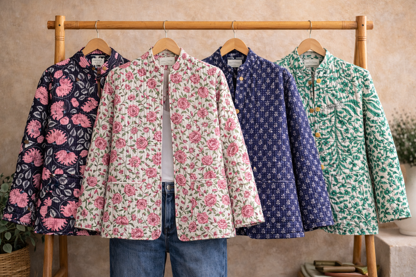 Gulab Quilted Jacket