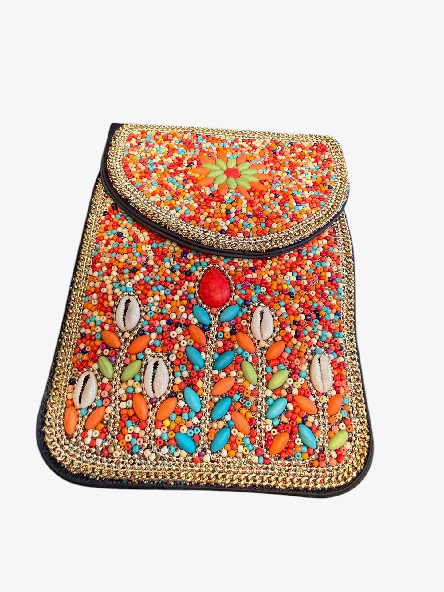 Atlas Path Beaded Crossbody