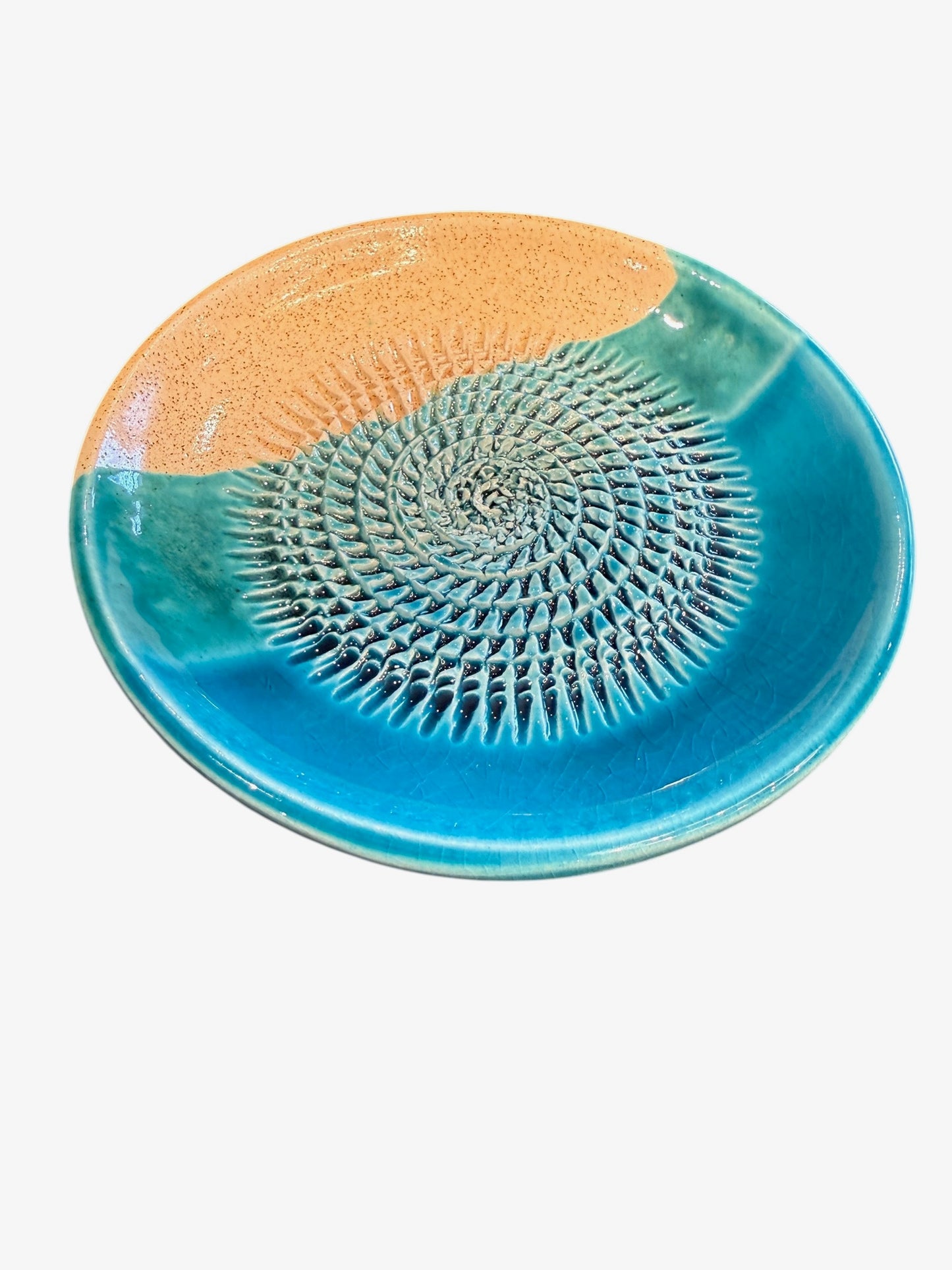 Sascha Artisan Ceramic Grater Plate