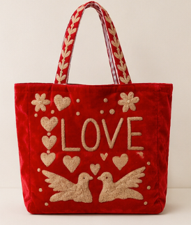 Dil Se Velvet Tote
