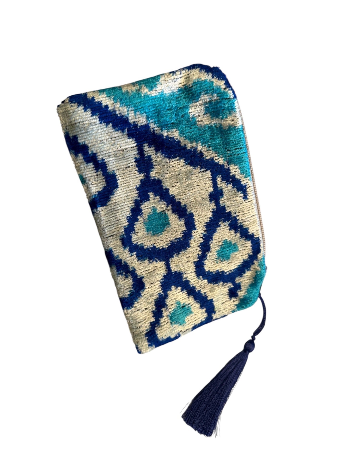 Suhn Velvet Tassle Pouch