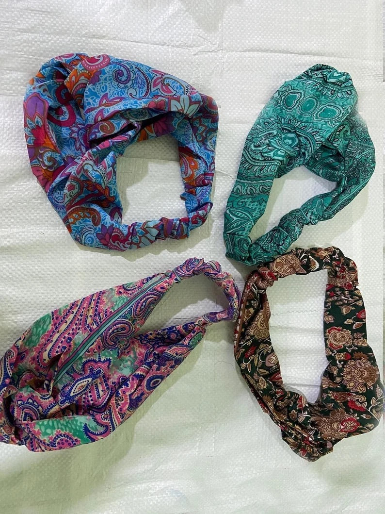 Kala Silk Knot Twist Hairband