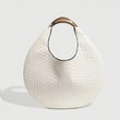 Woven Tote Saddle Bag