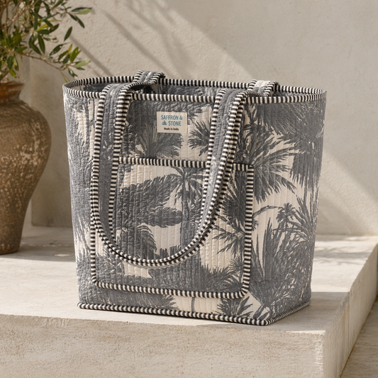 Amani Quilted Carry Basket