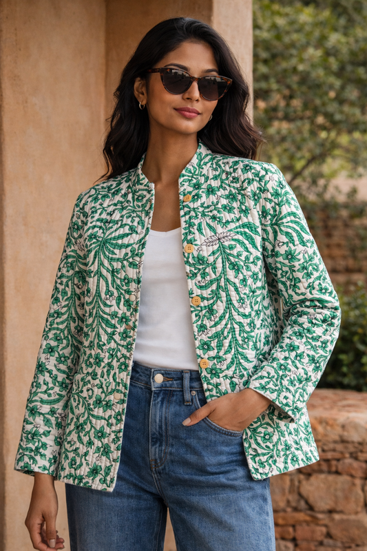 Gulab Quilted Jacket