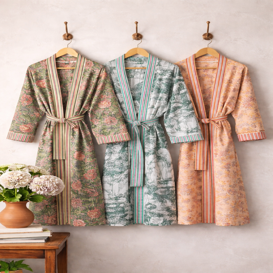 The Gulzar Cotton Robe
