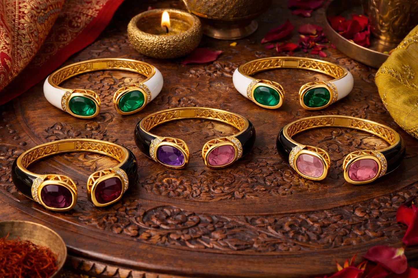 The Moghul Bangle Collection
