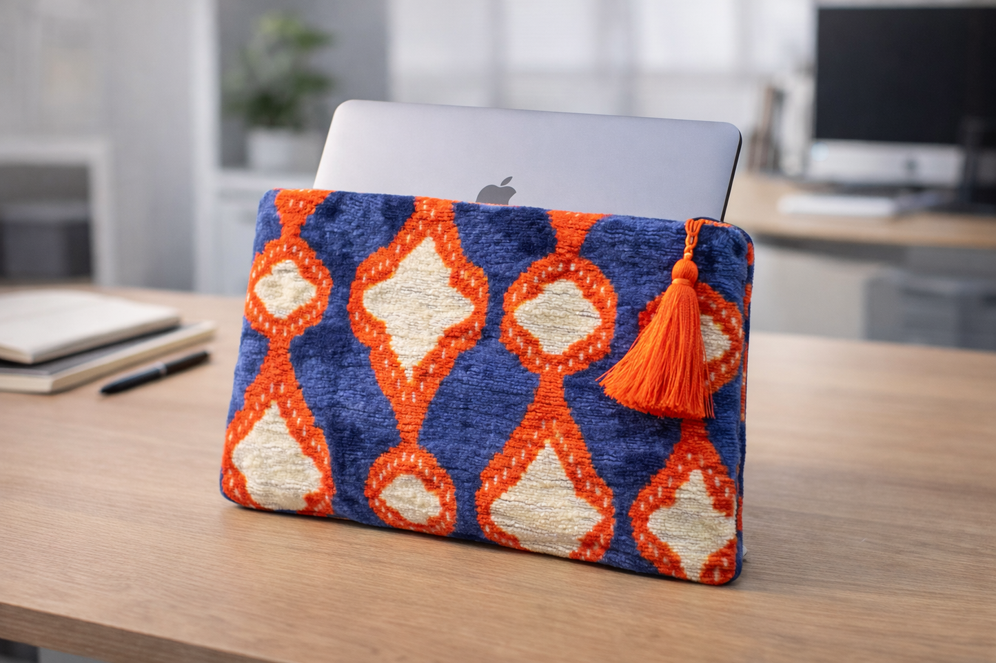 Zara Velvet Statement Clutch