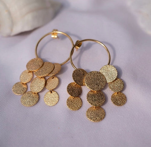 Aster Gold Earrings