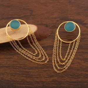  Aven Chain Drop Earrings