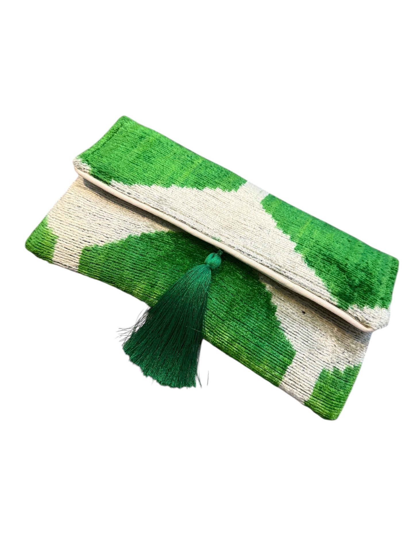 Zara Velvet Statement Clutch