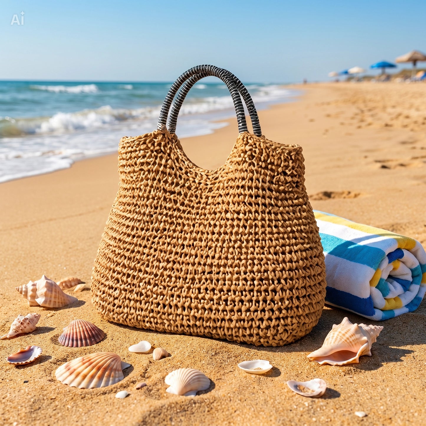 Meera Handwoven Carry Tote