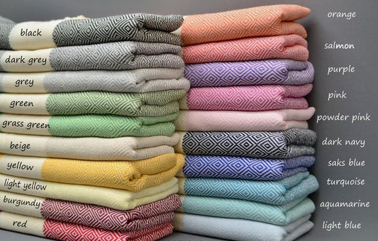 Luna Diamond Turkish Towel
