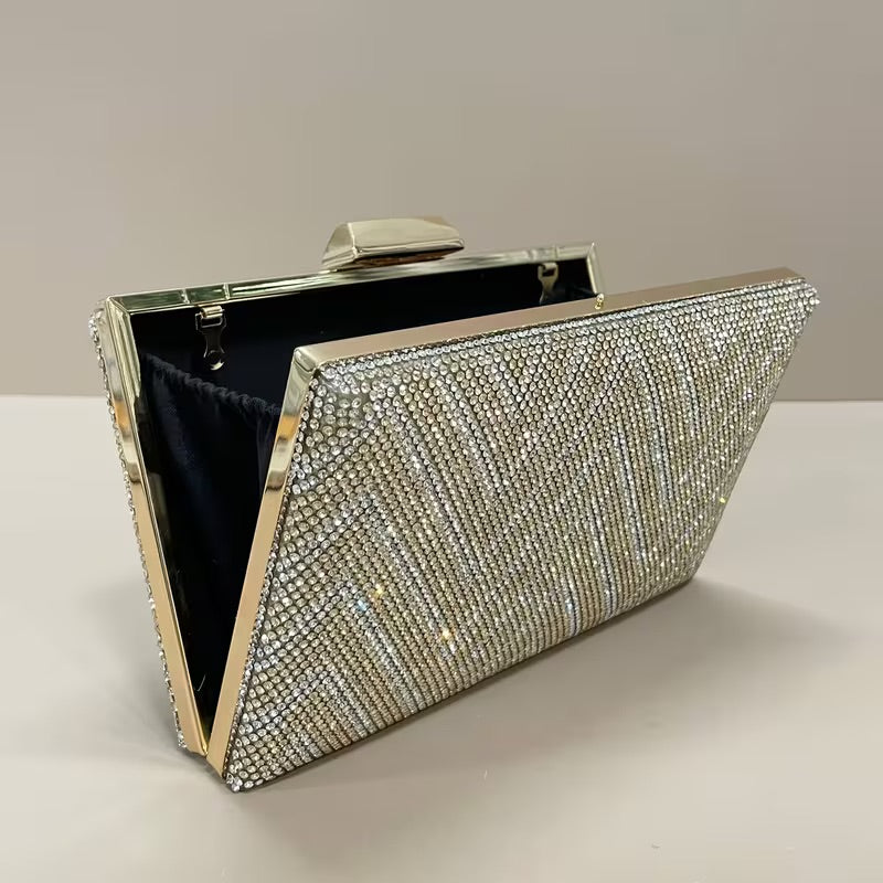 Elegant Rhinestone Evening Clutch