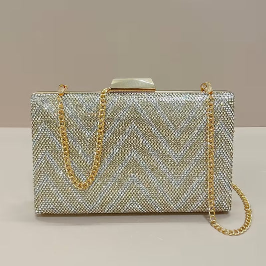Elegant Rhinestone Evening Clutch