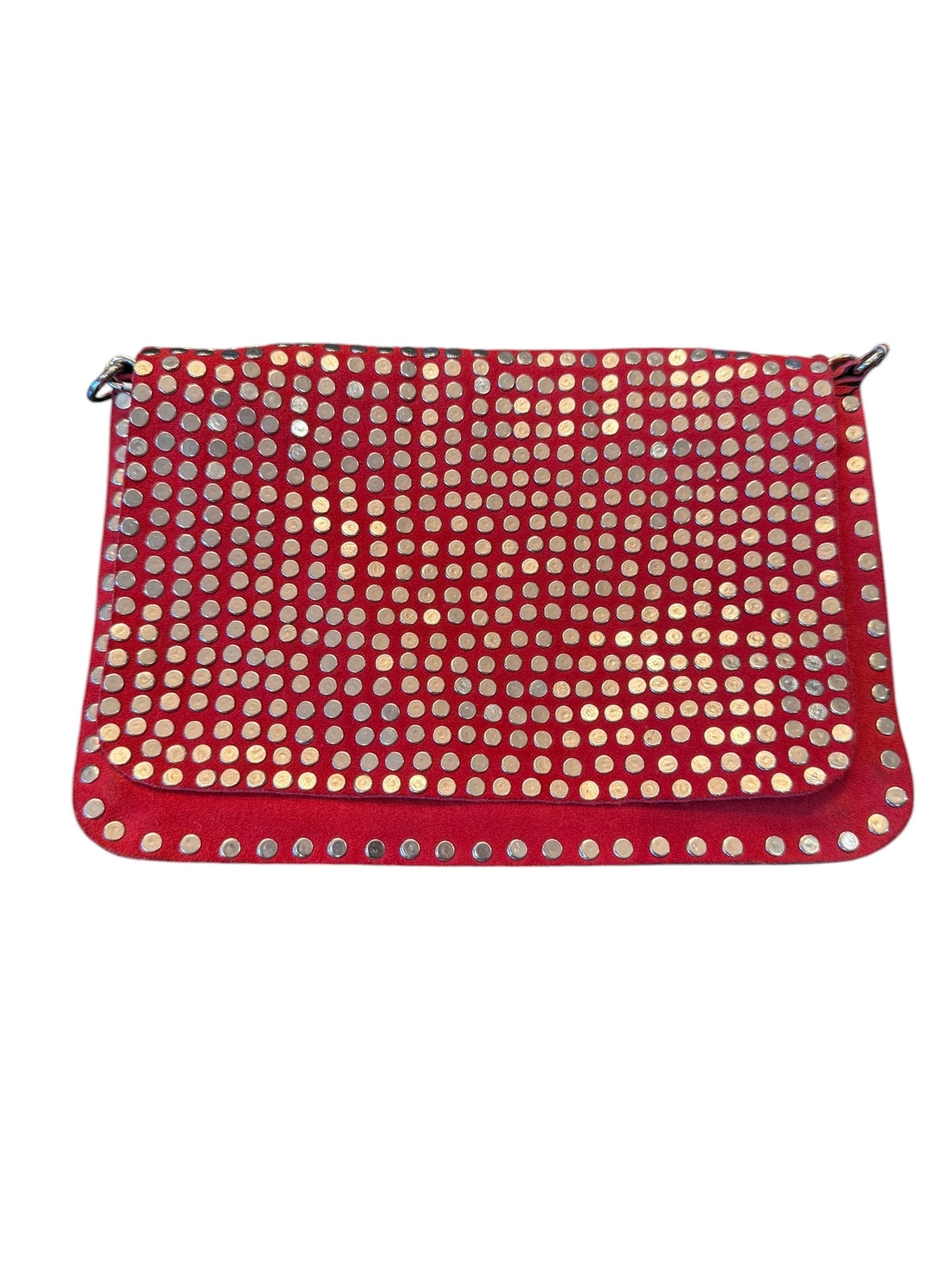 Sienna Stud Suede Crossbody