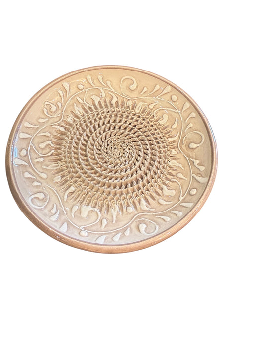 Sascha Artisan Ceramic Grater Plate