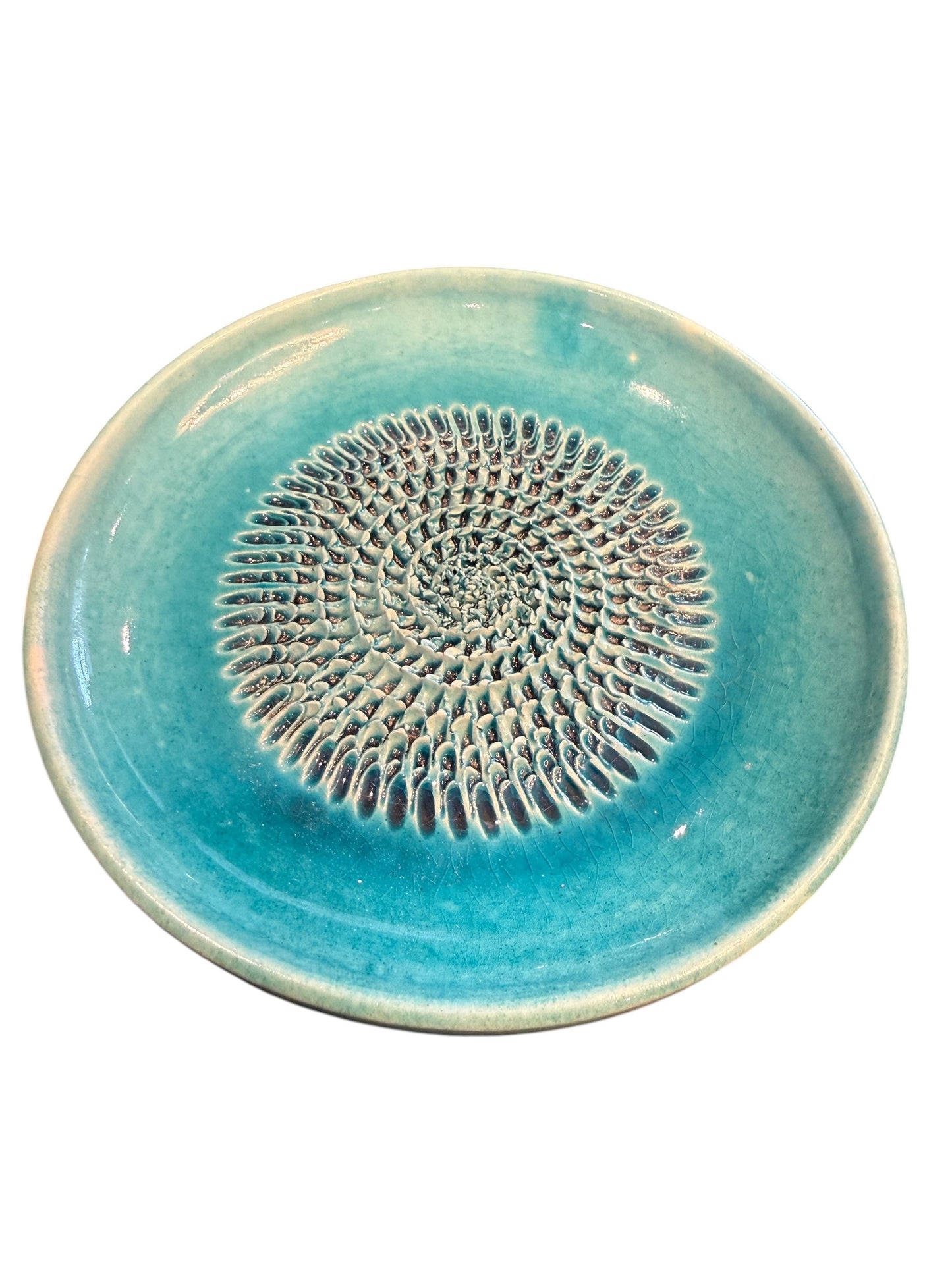 Sascha Artisan Ceramic Grater Plate