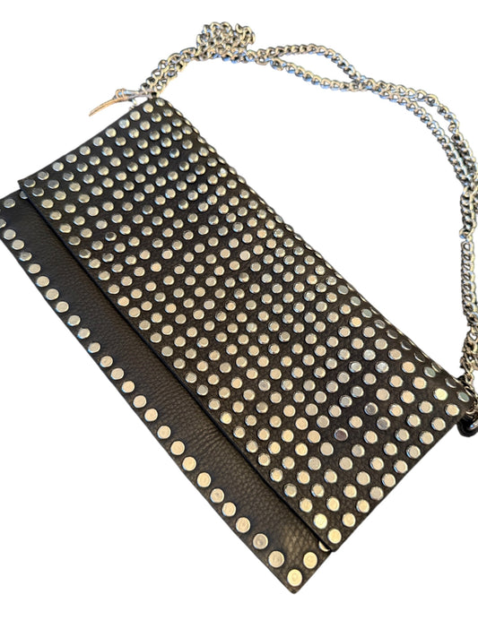 Luxe Stud Leather Crossbody