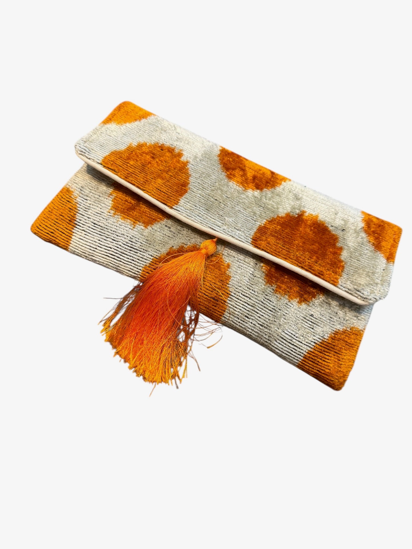 Zara Velvet Statement Clutch
