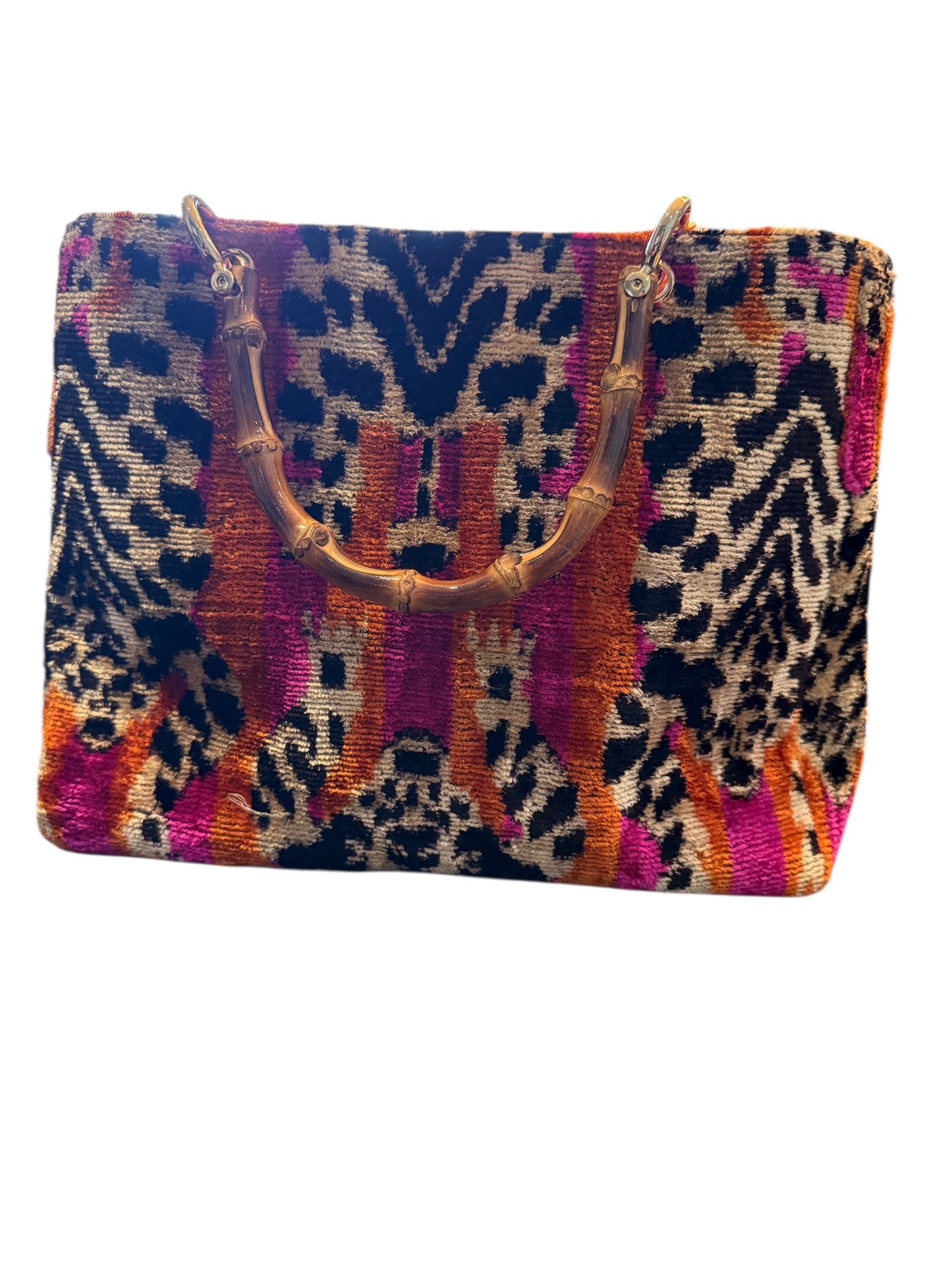 Sahra Velvet Tote Bag