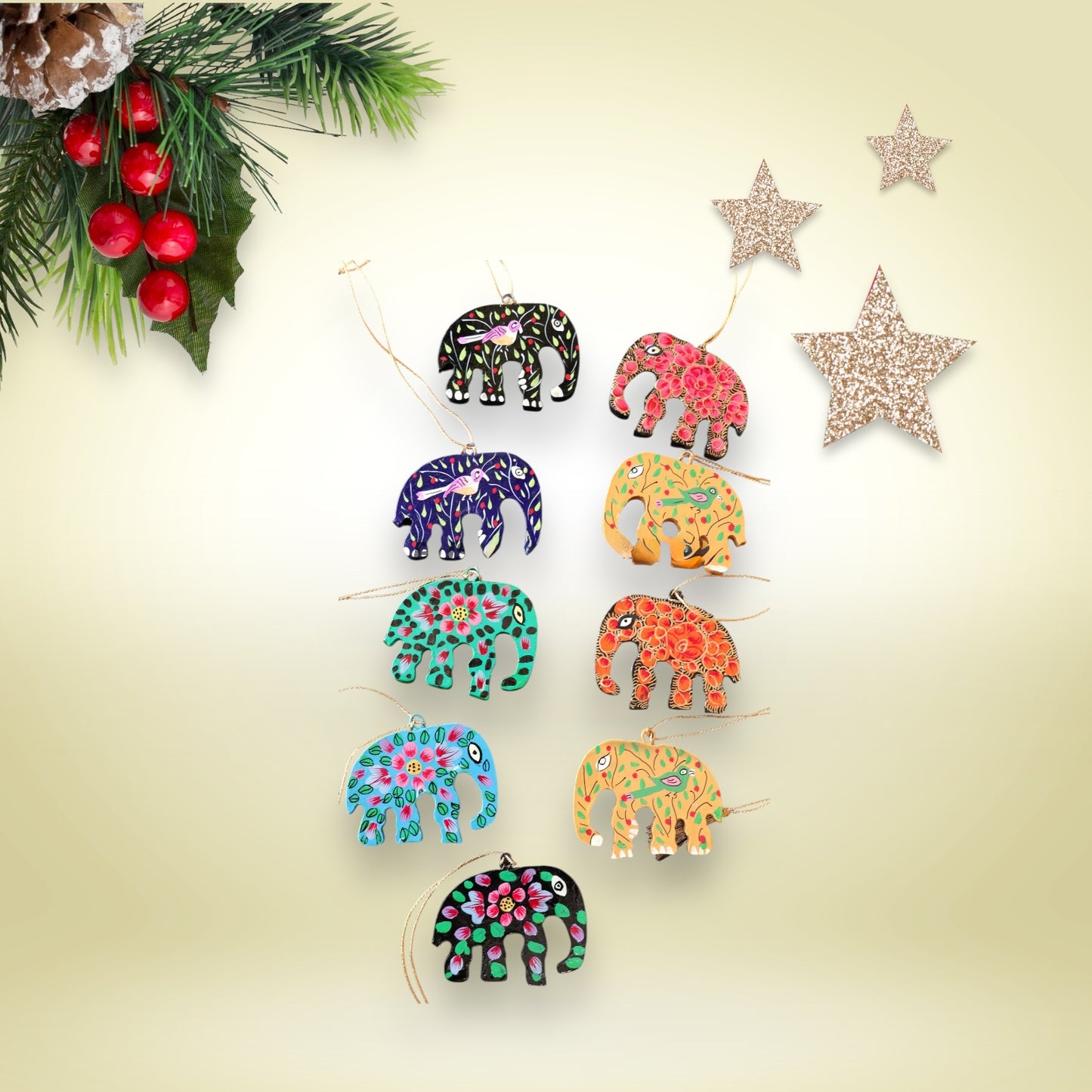 Rajasthani Folk Elephant Ornament