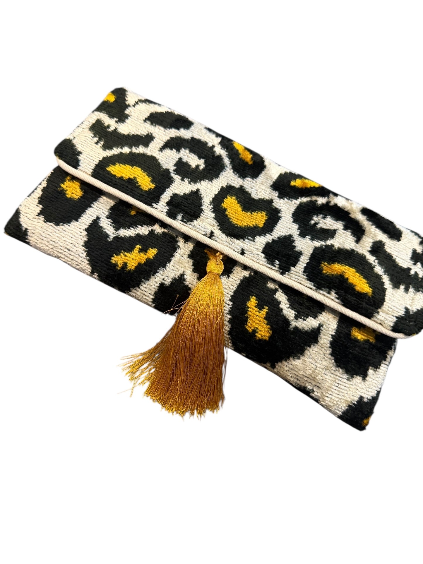 Zara Velvet Statement Clutch