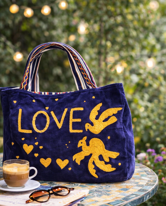Dil Se Velvet Tote