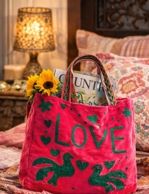 Dil Se Velvet Tote