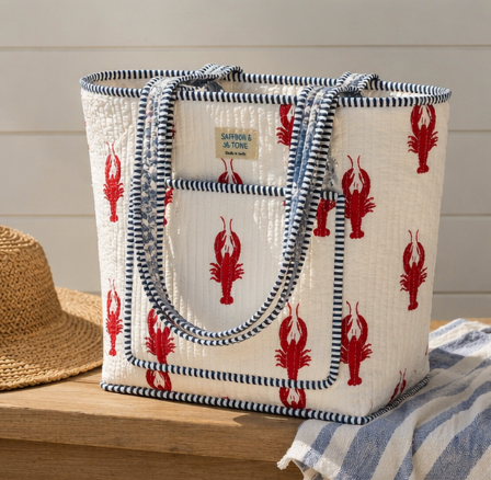 Amani Quilted Carry Basket