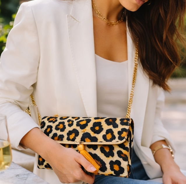 Zara Velvet Statement Clutch