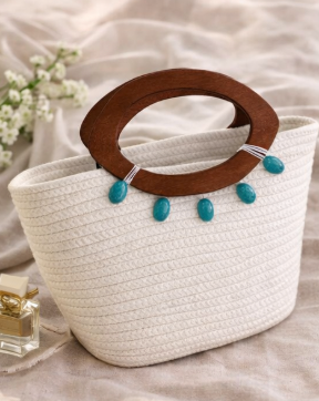 Asha Cotton Rope Bag