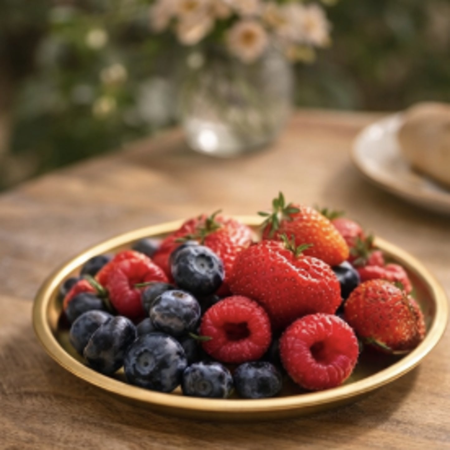Forma Gold Snack Plates