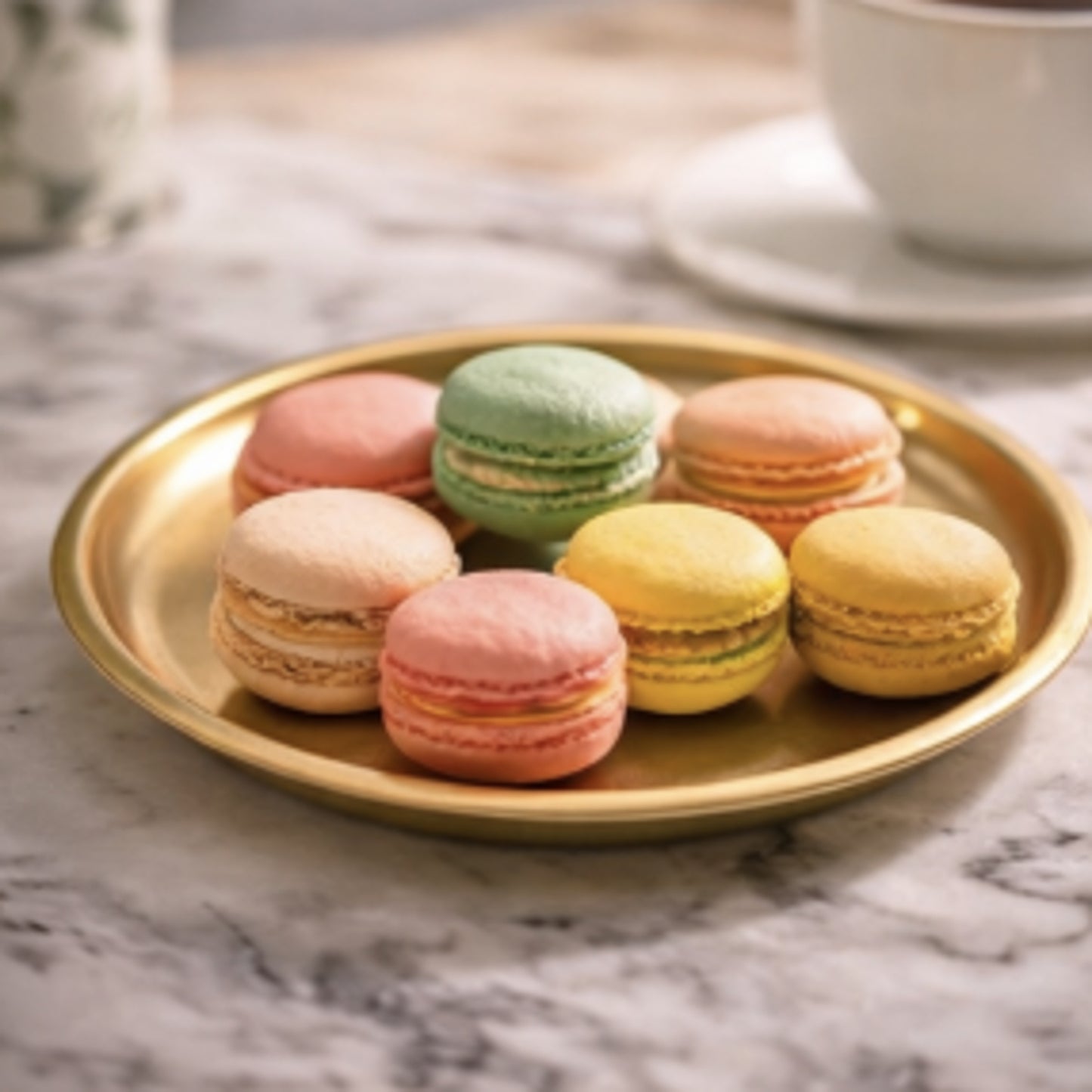 Forma Gold Snack Plates