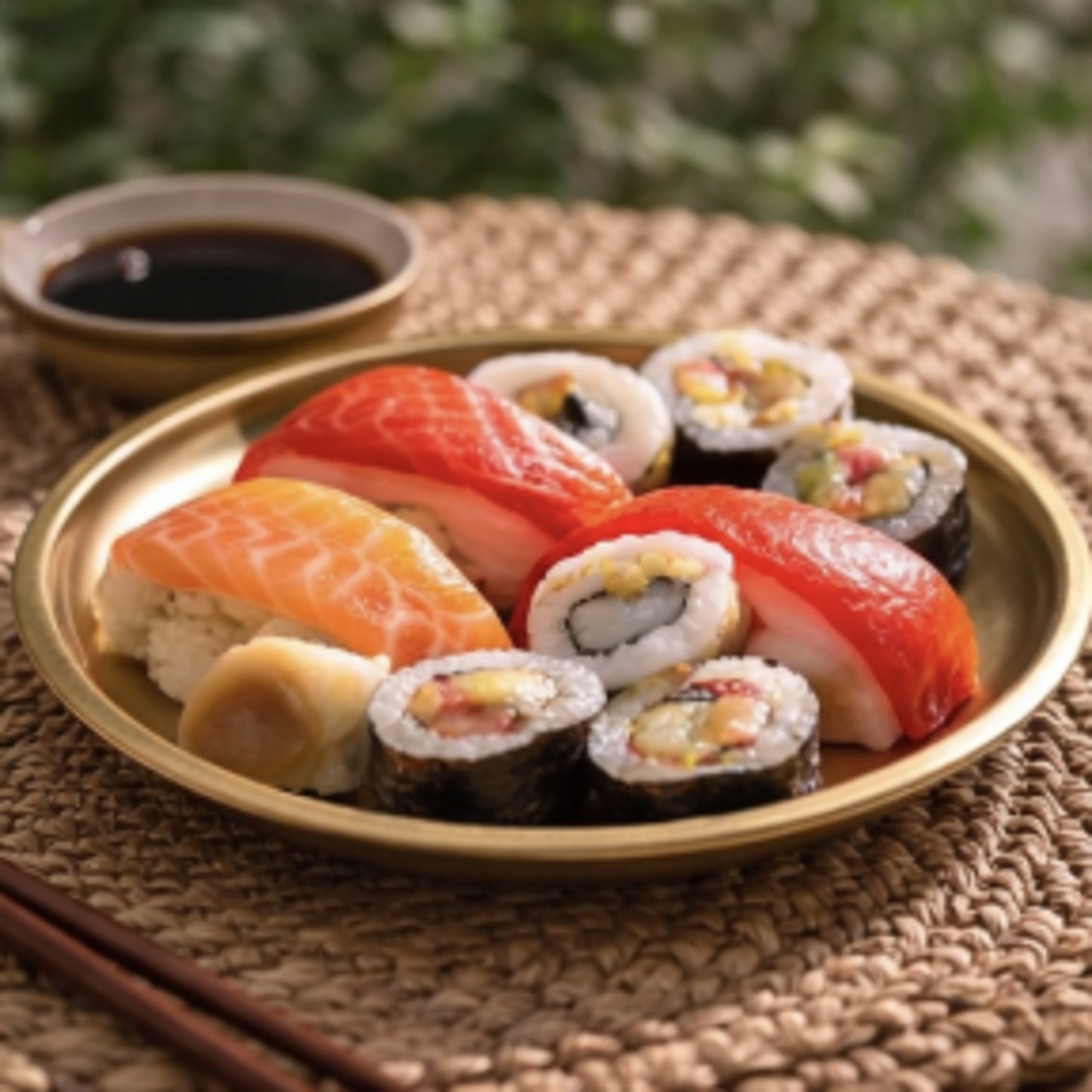 Forma Gold Snack Plates