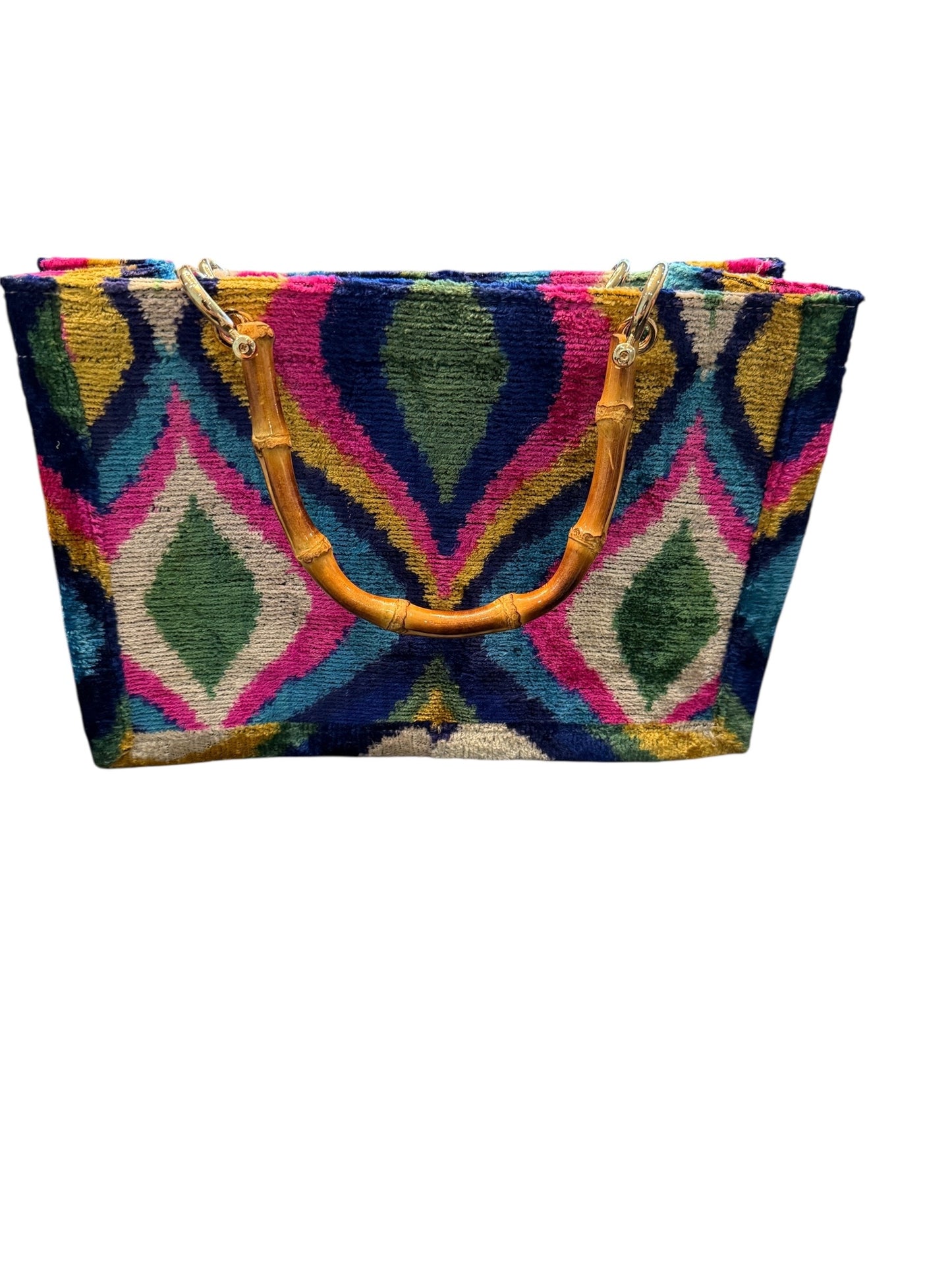 Sahra Velvet Tote Bag