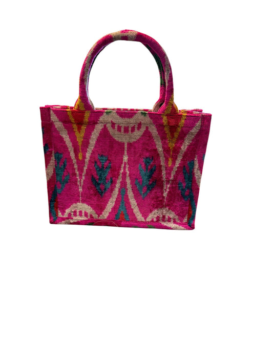 Elif Velvet Tote Bag