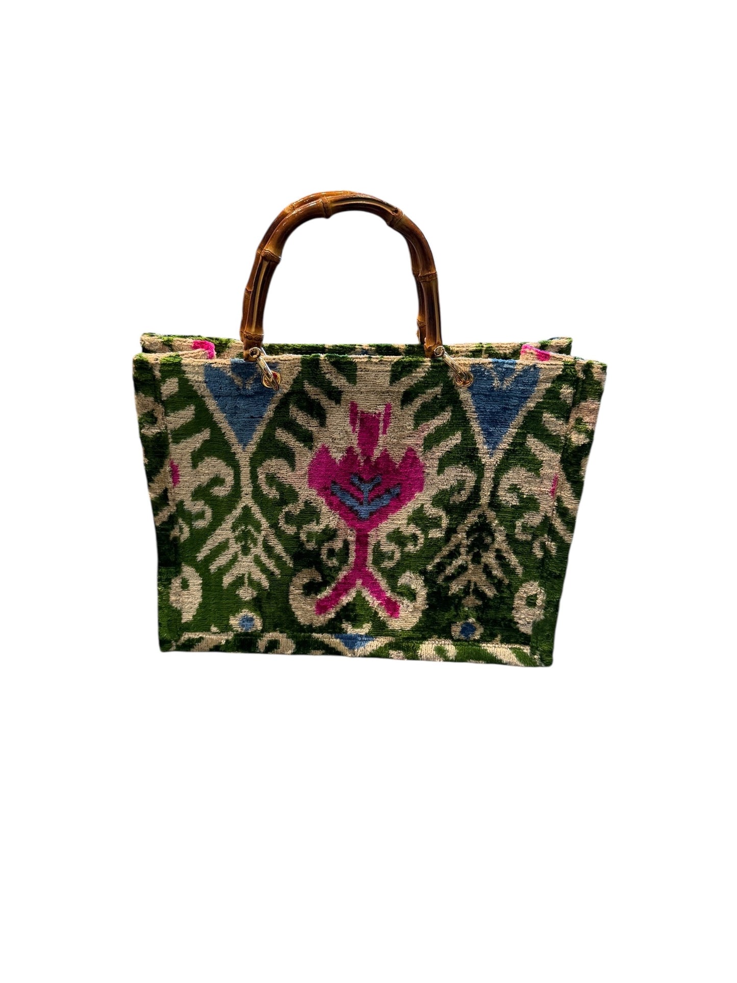 Sahra Velvet Tote Bag