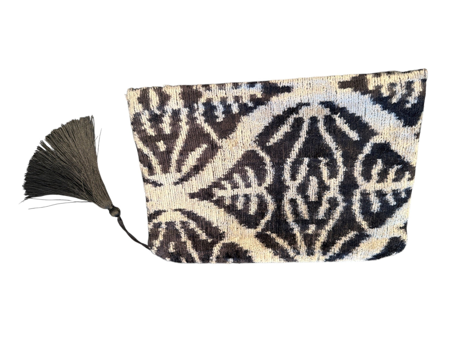 Suhn Velvet Tassle Pouch
