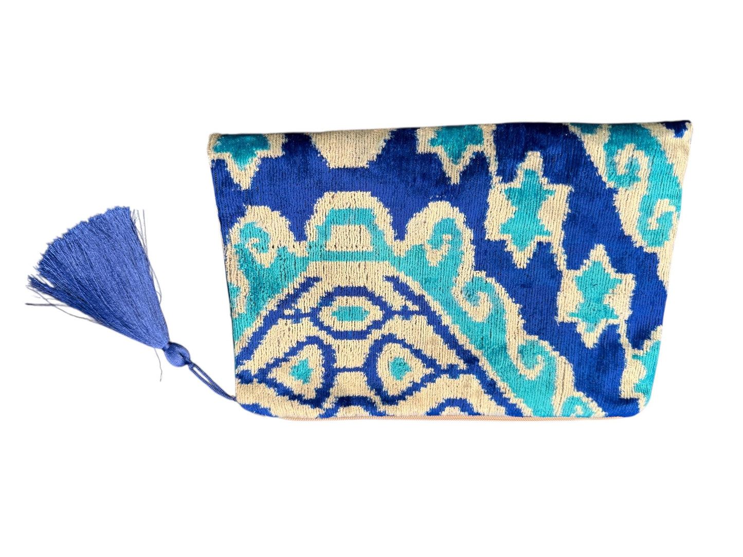 Suhn Velvet Tassle Pouch