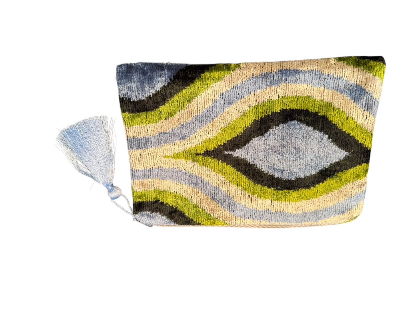 Suhn Velvet Tassle Pouch