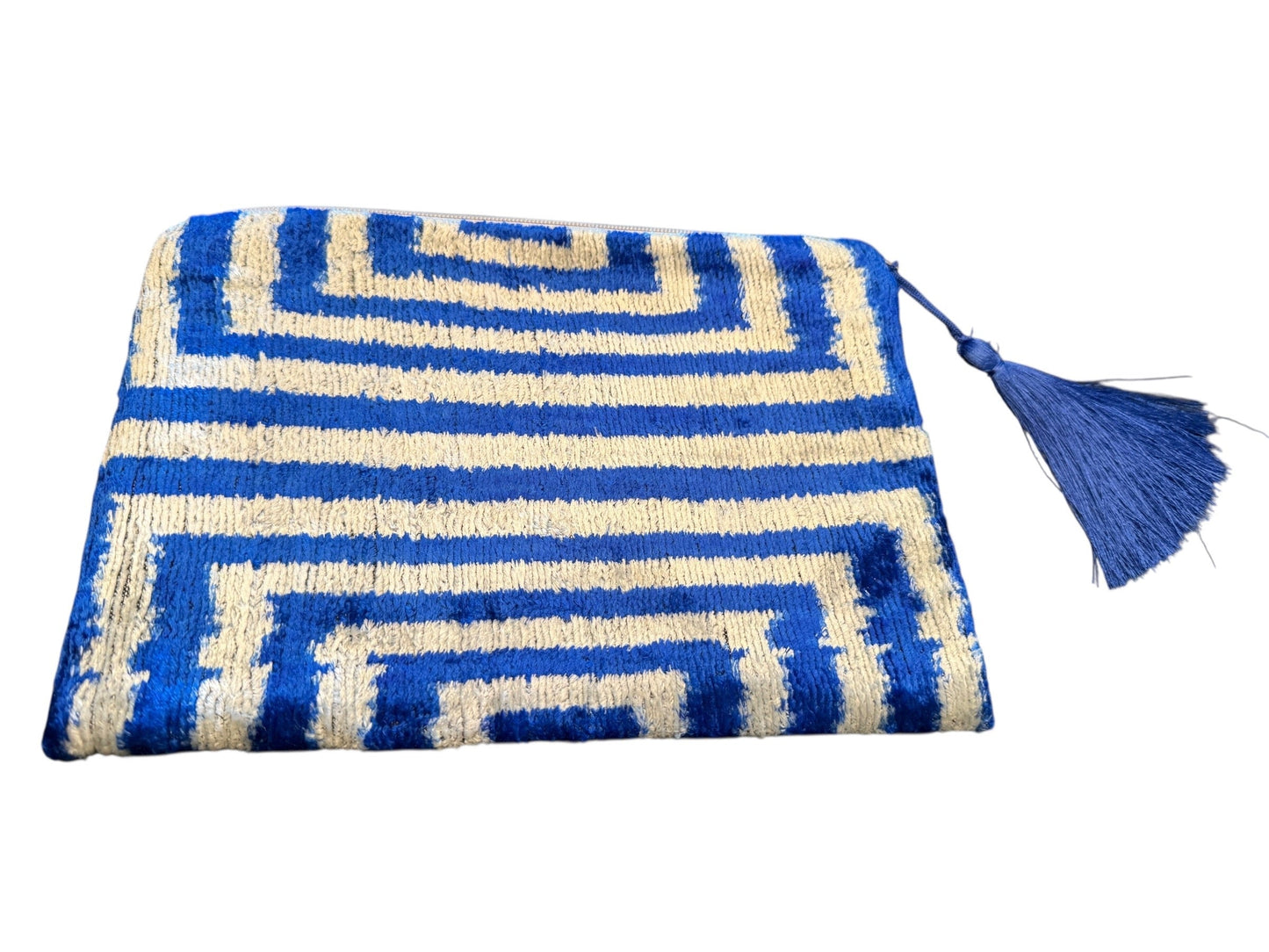 Suhn Velvet Tassle Pouch