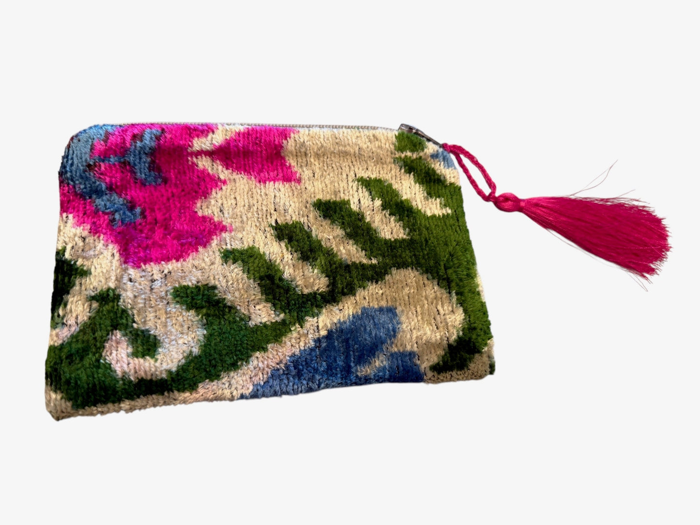 Suhn Velvet Tassle Pouch