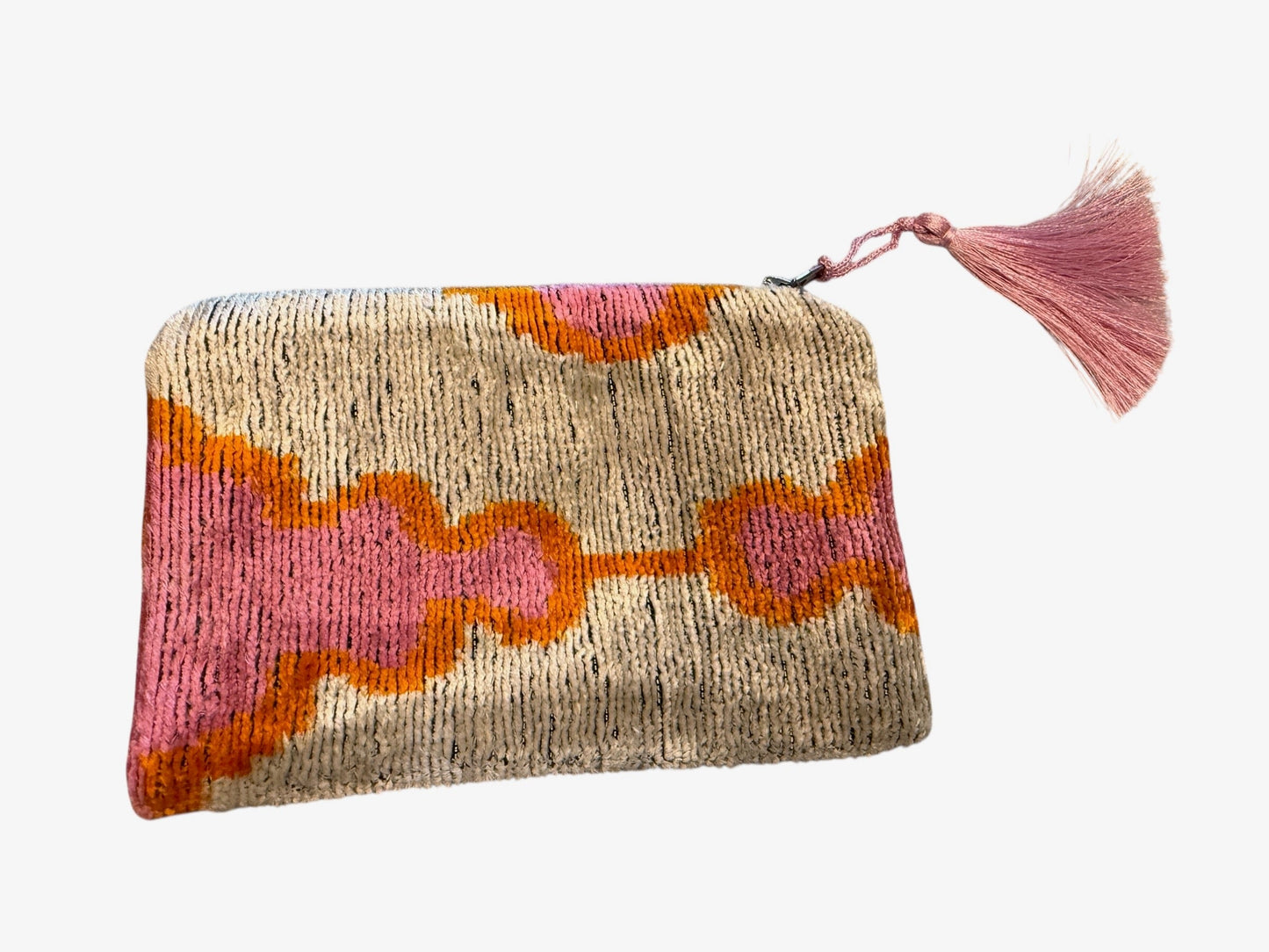 Suhn Velvet Tassle Pouch
