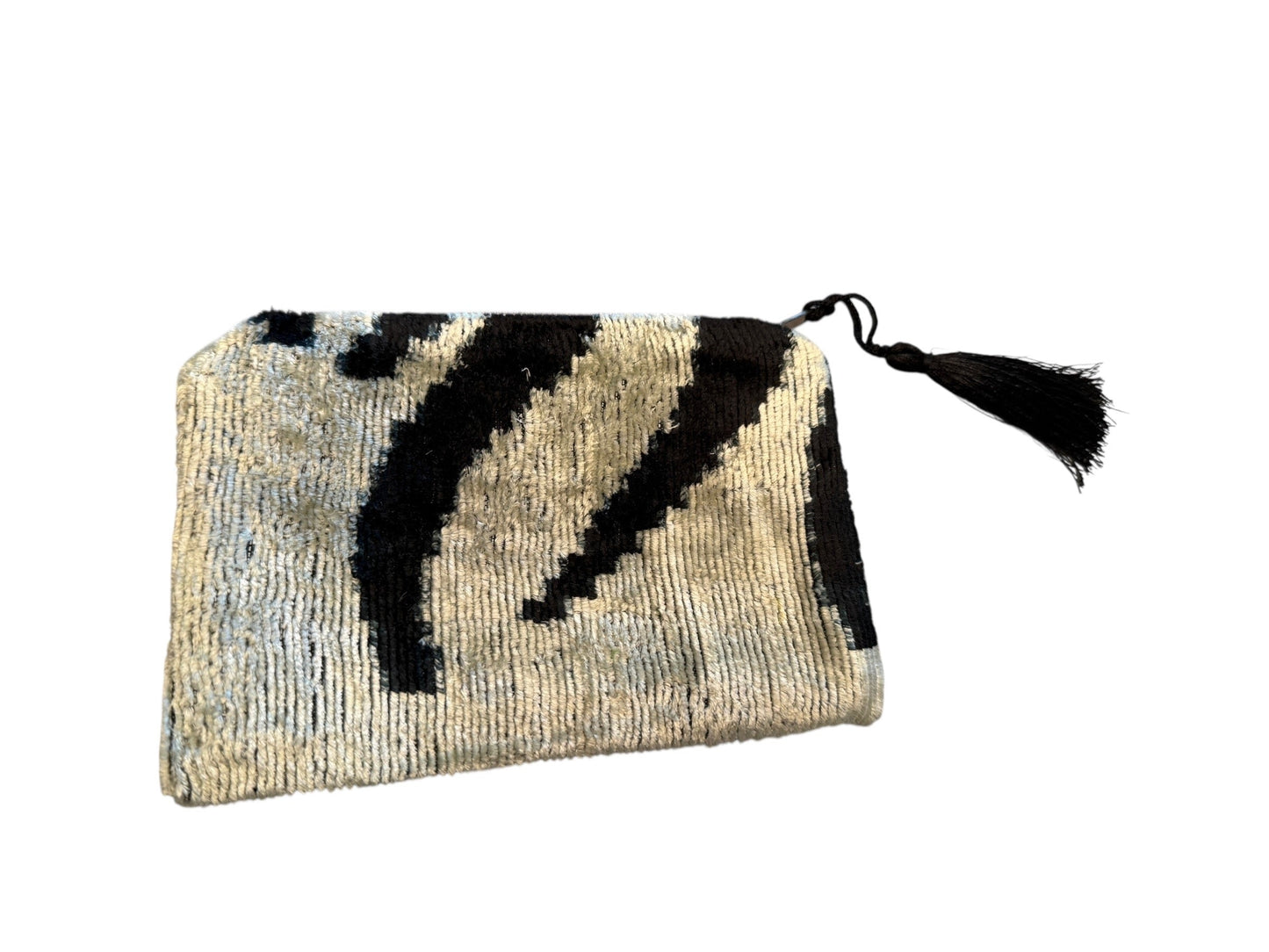 Suhn Velvet Tassle Pouch