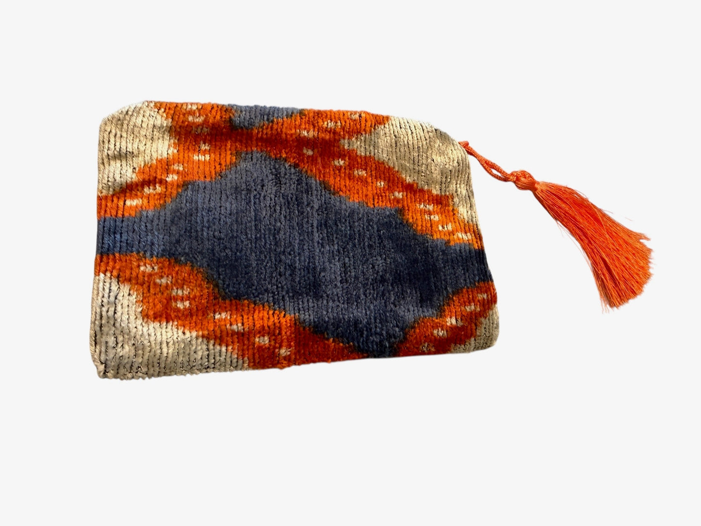 Suhn Velvet Tassle Pouch