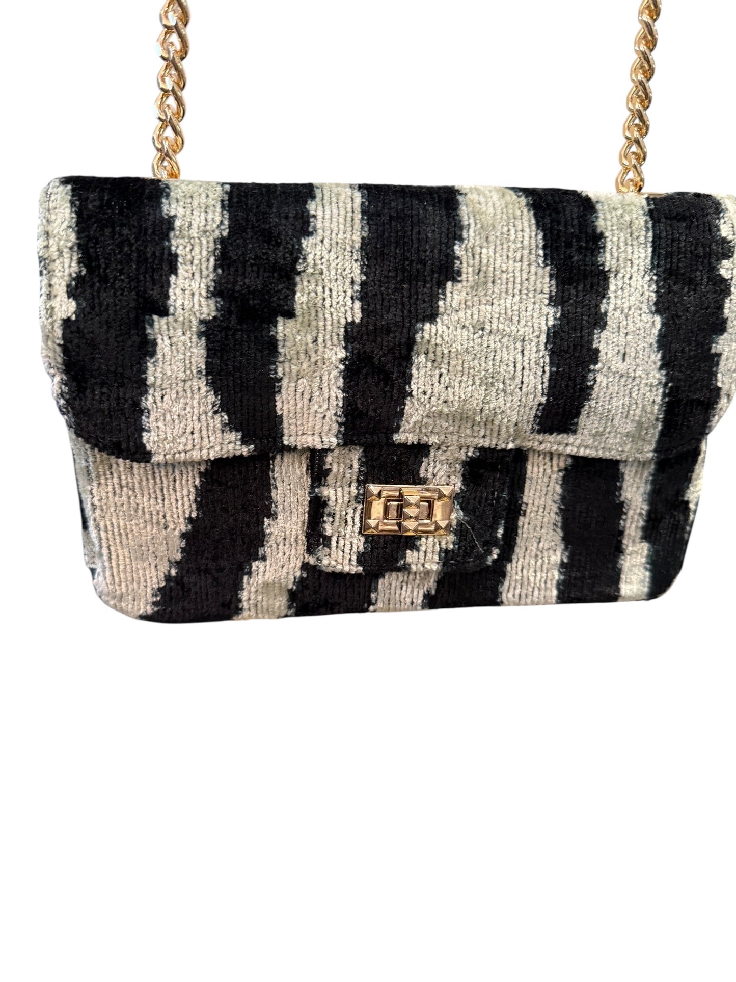 Rafi Velvet Crossbody Bag