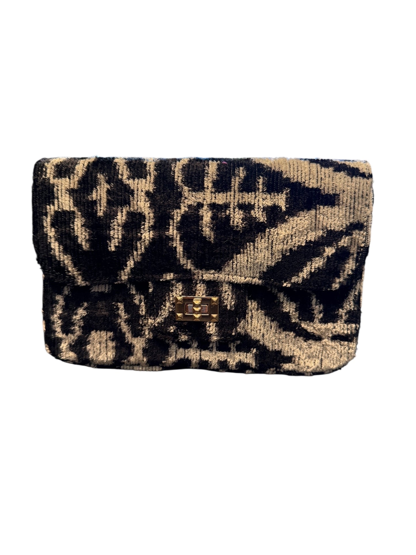 Rafi Velvet Crossbody Bag