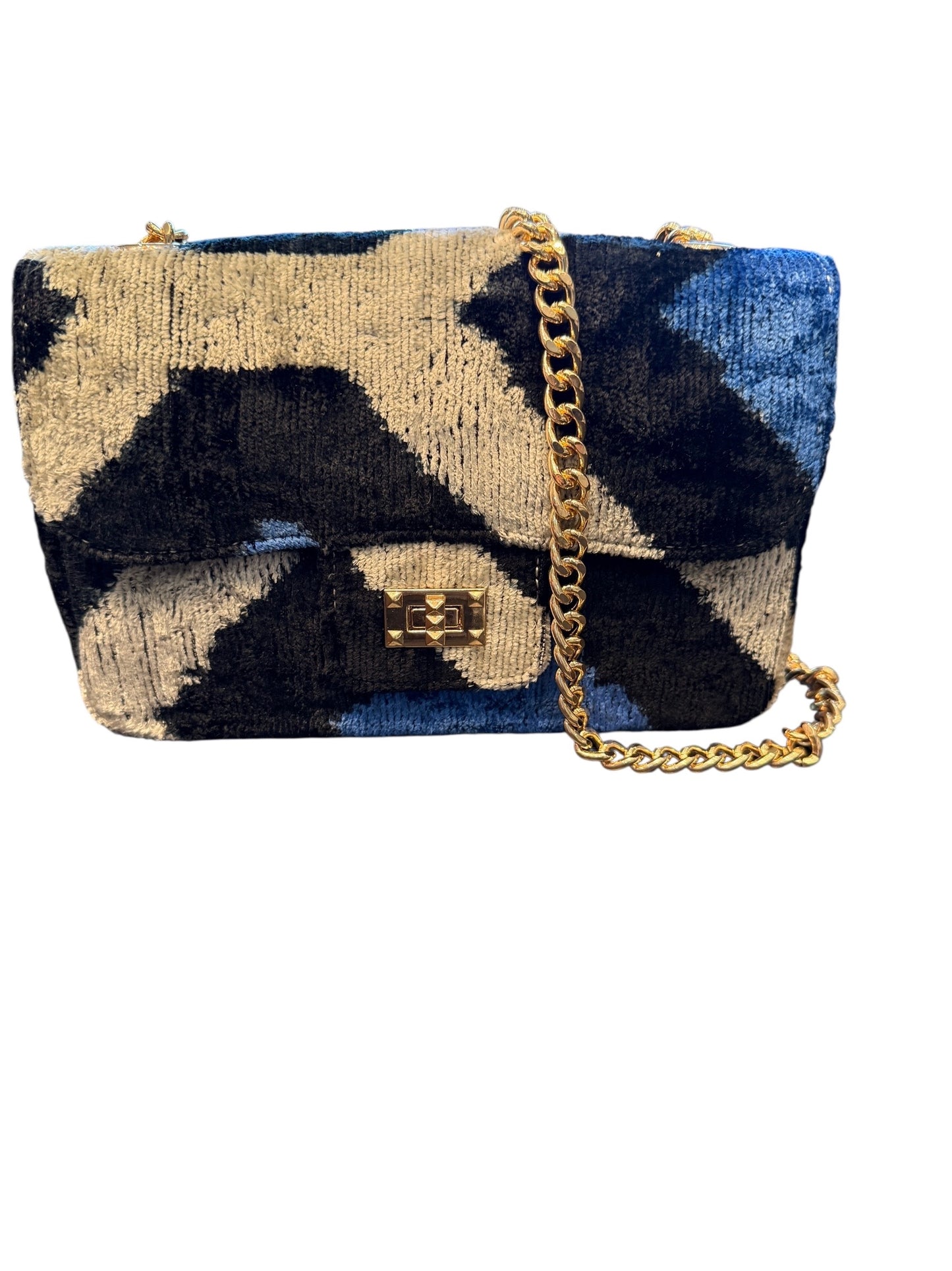 Rafi Velvet Crossbody Bag